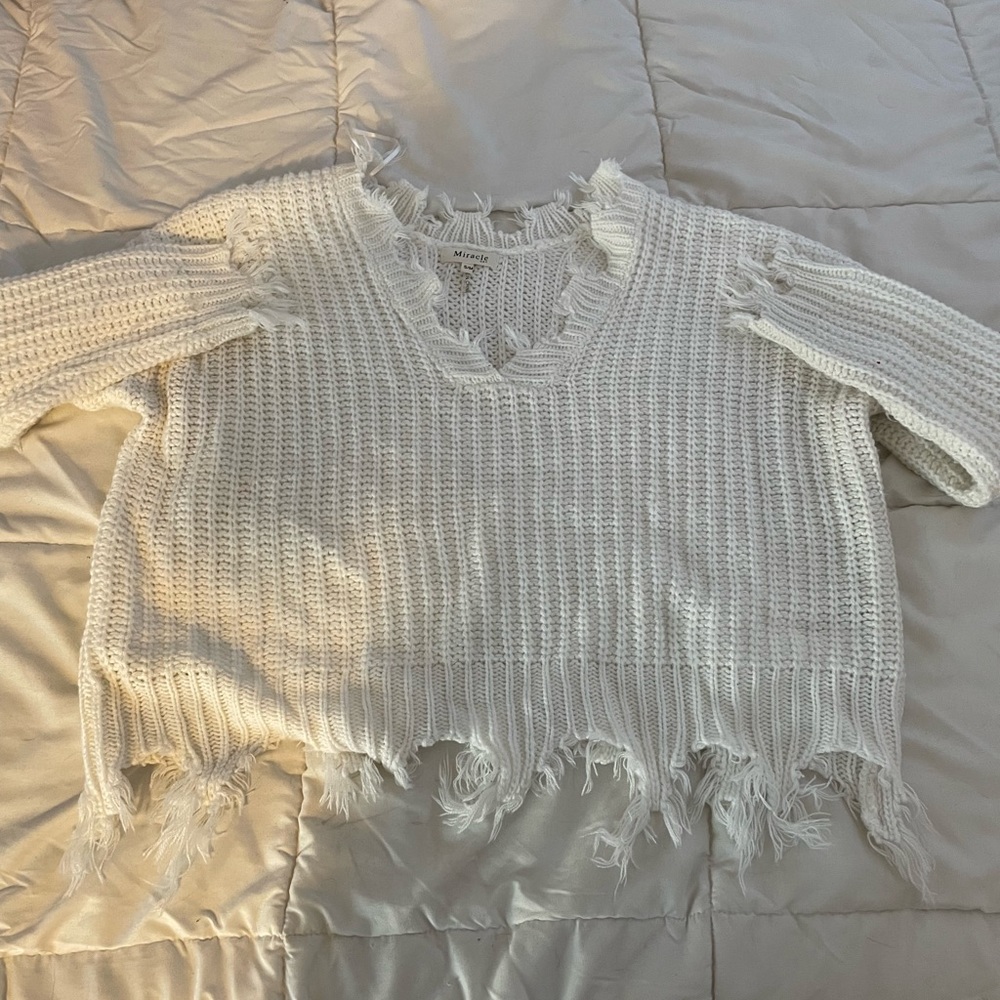 Miracle medium cropped sweater